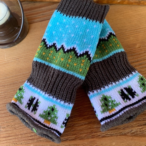 ✨HOLIDAY HAND WRIST ARM WARMERS/FINGERLESS GLOVES - Picture 3 of 4
